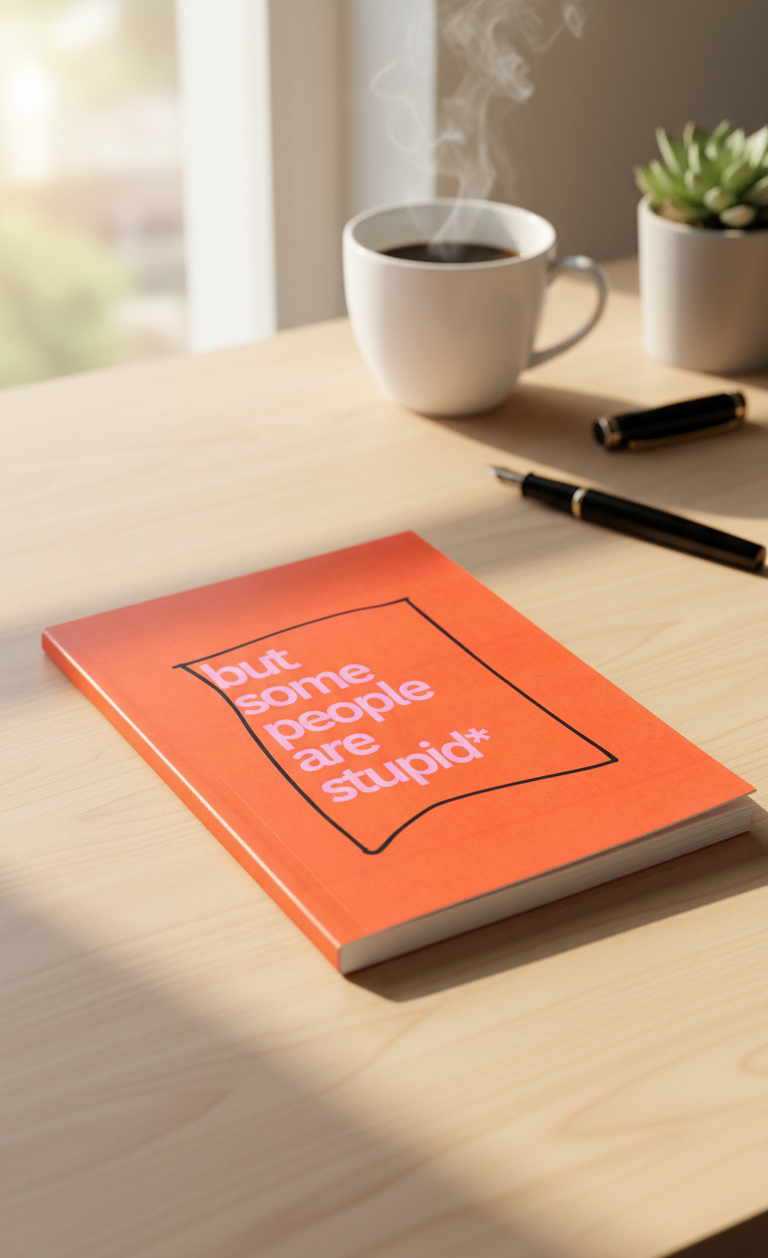 The "But Some People Are Stupid" Vent & Validate Notebook