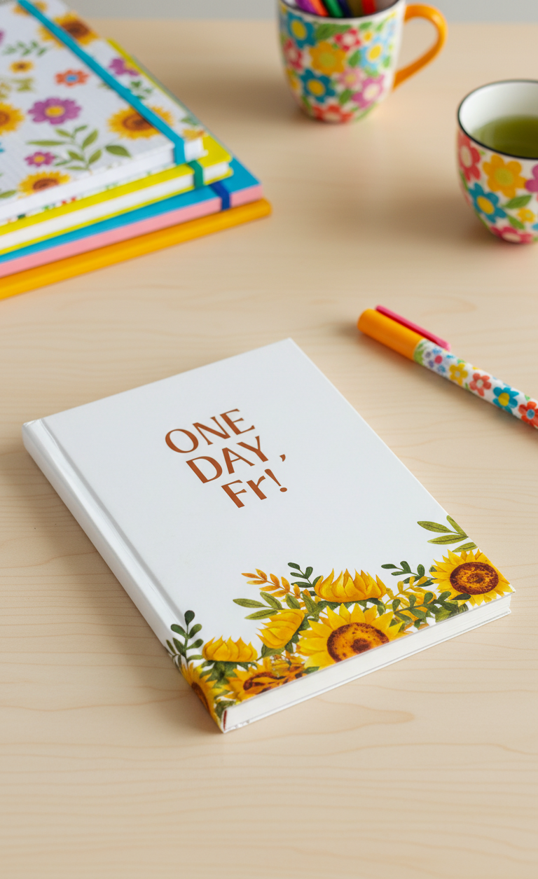 The "One Day Fr!" Guided Journal - Manifest Your Dreams (Hardcover)